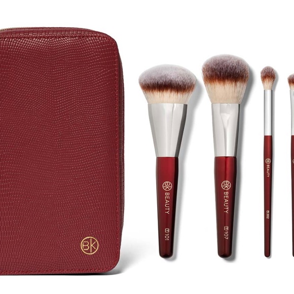 BK Beauty Travel Brush Set with Pouch NWOT - Picture 2 of 6